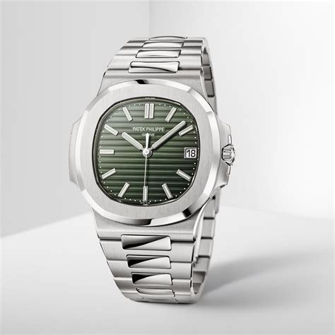 patek philippe nautilus green dial price